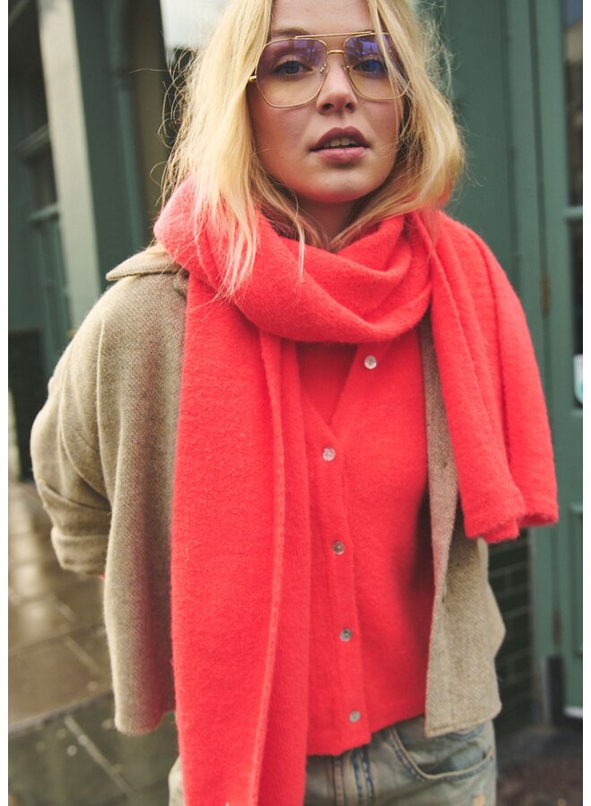 Sjaal Fleur Red Flame
