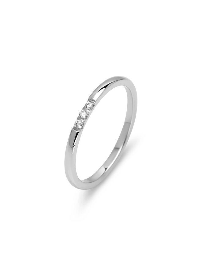 Melano Friends ring Kyara Zilverkleurig
