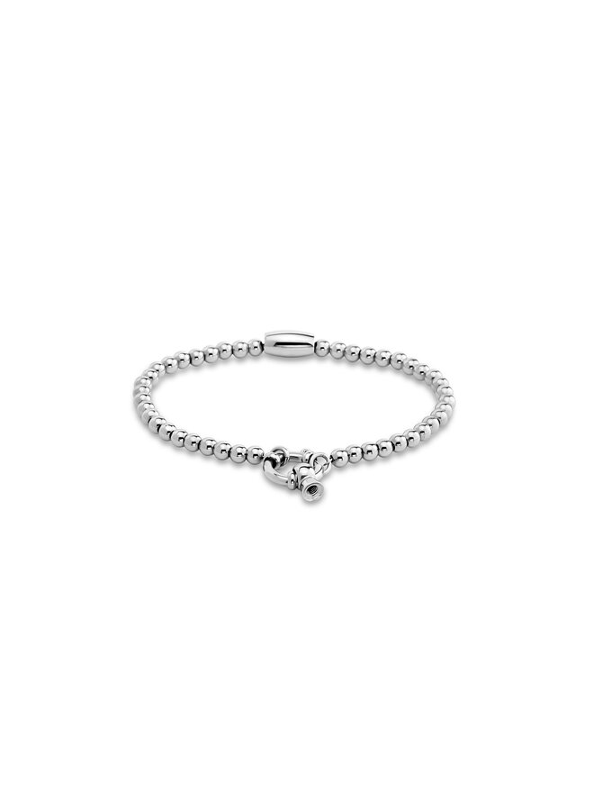 Melano Twisted armband Tisha Zilverkleurig