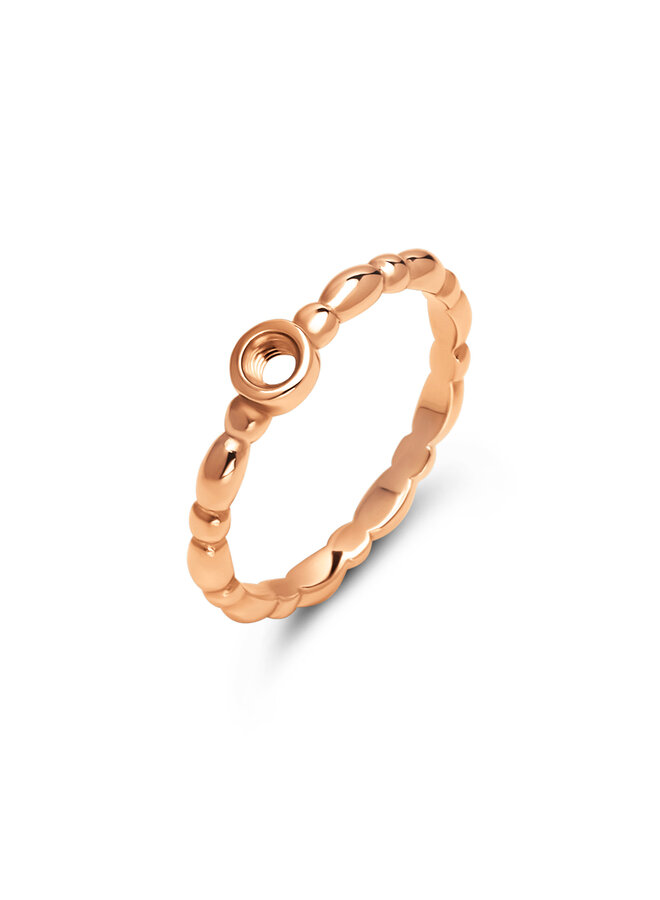 Melano Twisted ring Tiana Rosékleurig