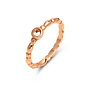 Melano Twisted ring Tiana Rosékleurig