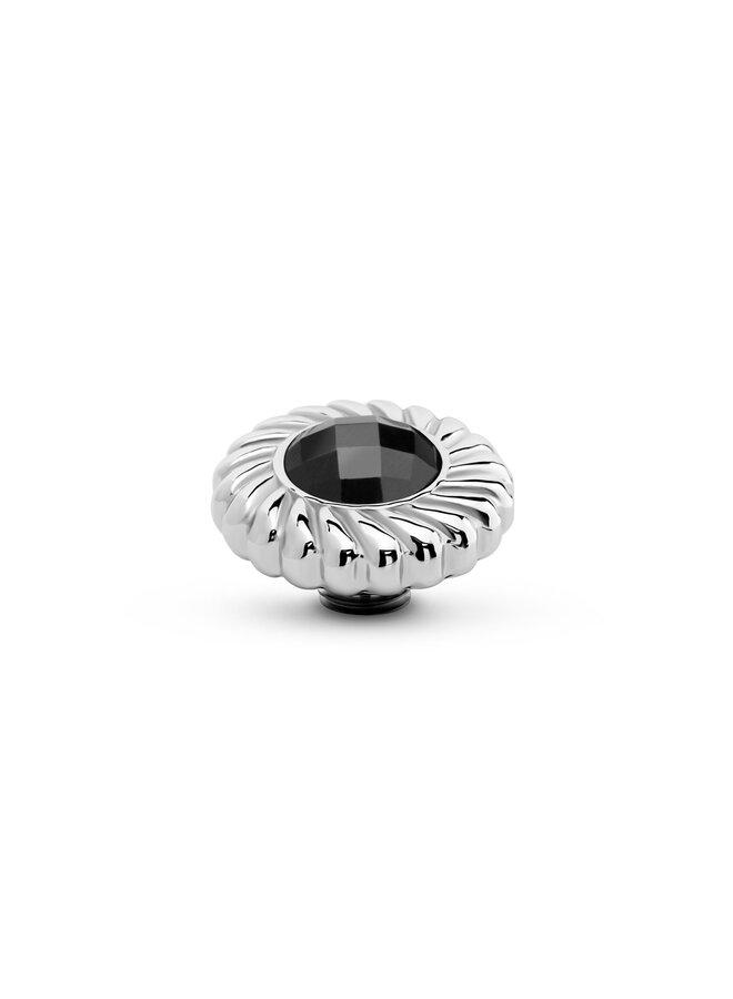Melano Vivid meddy Baroque Gem Onyx Zilverkleurig