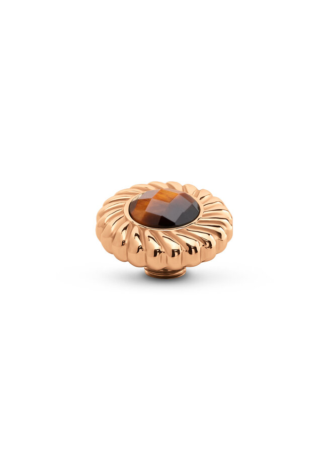 Melano Vivid meddy Baroque Gem Red Tigereye Rosékleurig