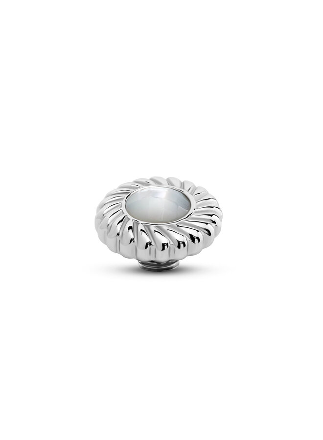 Melano Vivid meddy Baroque Pearl Zilverkleurig