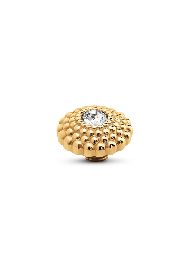 Melano Vivid meddy Lotus CZ Crystal Goudkleurig