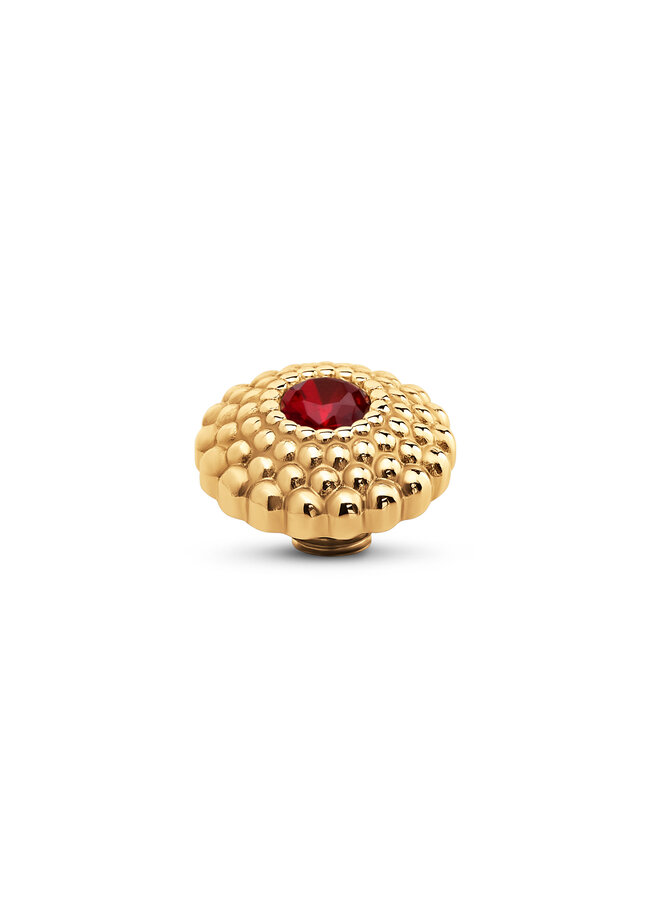 Melano Vivid meddy Lotus CZ Cherry Goudkleurig