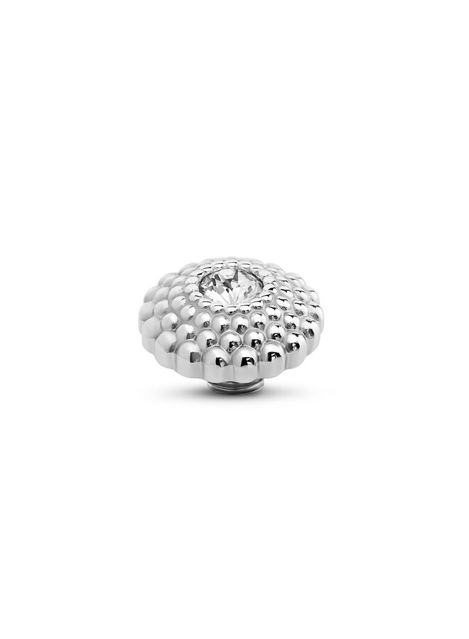 Melano Vivid meddy Lotus CZ Crystal Zilverkleurig