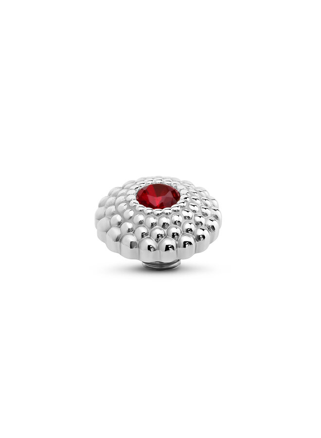 Melano Vivid meddy Lotus CZ Cherry Zilverkleurig