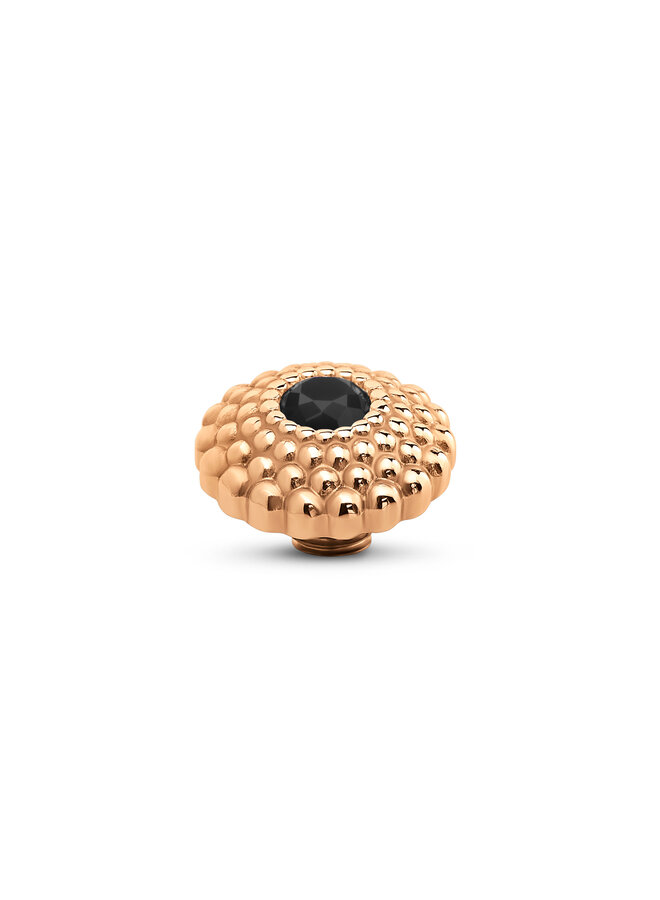 Melano Vivid meddy Lotus CZ Black Rosékleurig