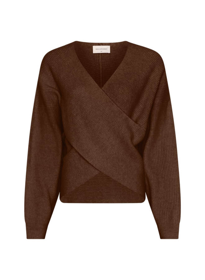 Trui Zinelle Hope Wrap Slate Black Mel.