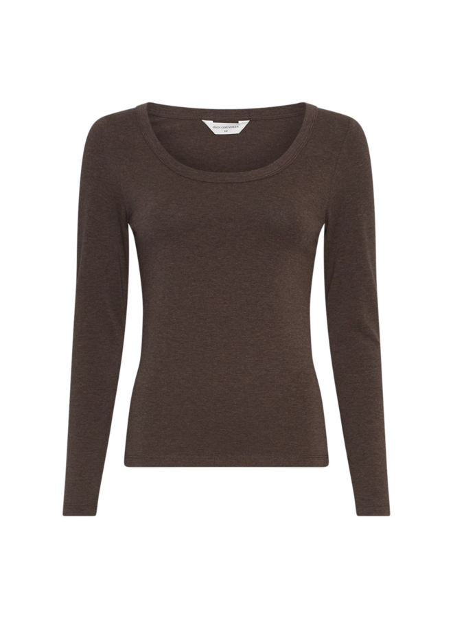Top Kath Slate Black Melange