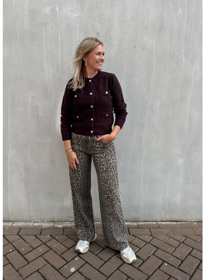 Broek Senna Leopard Tall