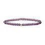 Sparkling Jewels armband Saturn Small Aubergine Quartz Goudkleurig