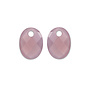 Sparkling Jewels oorbel Edelstenen Medium Oval Pink Opalite