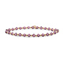 Sparkling Jewels armband Interstellar Aubergine Quartz Goudkleurig