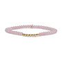 Sparkling Jewels armband Reverse Universe Pink Opalite Goudkleurig