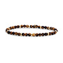 Sparkling Jewels armband Roundel Interstellar Tiger Eye Goudkleurig
