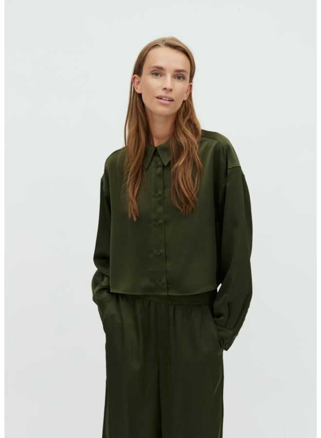Blouse Emele-M Pine Green