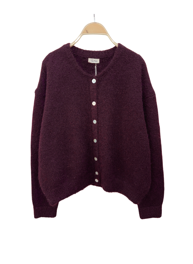 Vest Nina Bordeaux Onesize