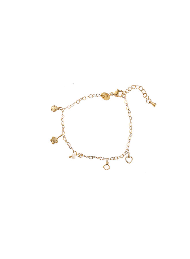 Day & Eve armband B56034-2 Goudkleurig