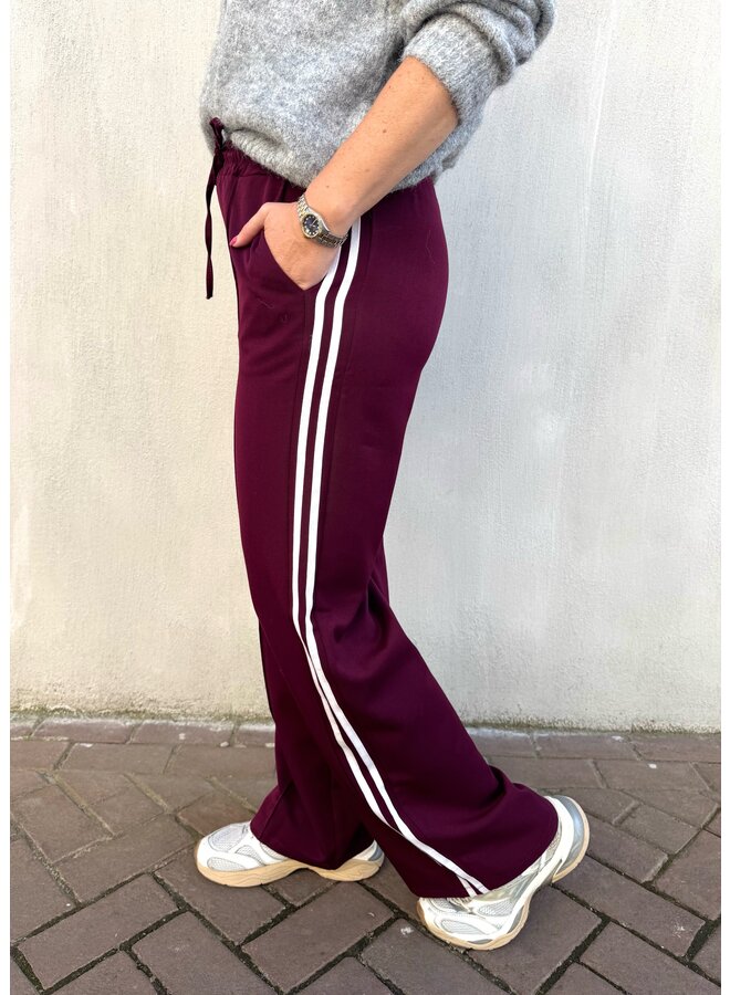 Broek Tess Bordeaux