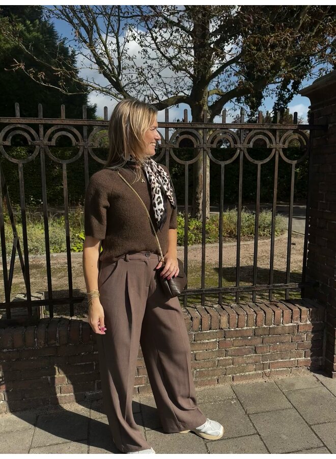 Broek Rosina Michelle Slate Black Mel.