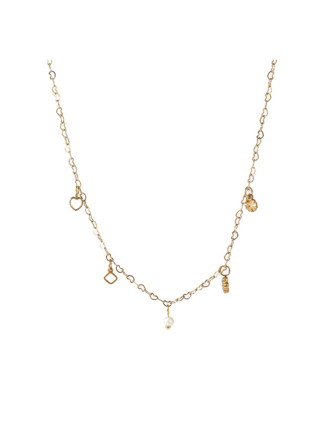 Day & Eve ketting N56034-2 Goudkleurig