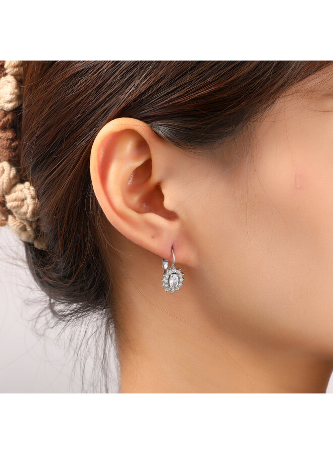 Day & Eve oorbellen E56375-1 Zilverkleurig