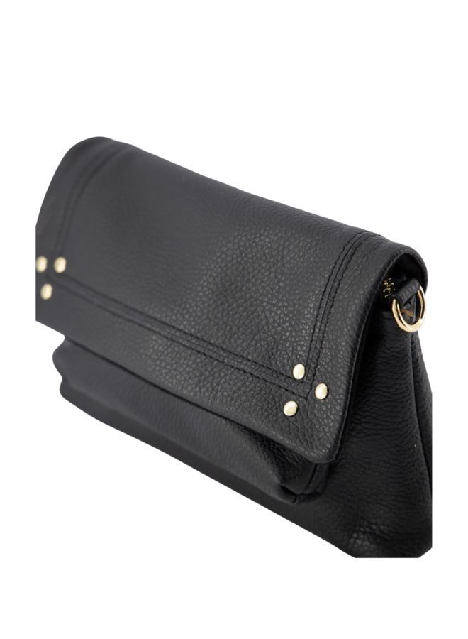 Jewelz tas Jade Classic Grain Zwart/Goudkleurig