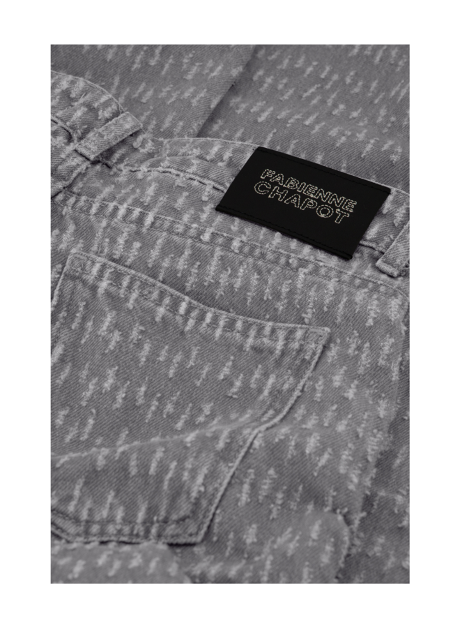 Jeans Thea Wide Leg Faded Grey