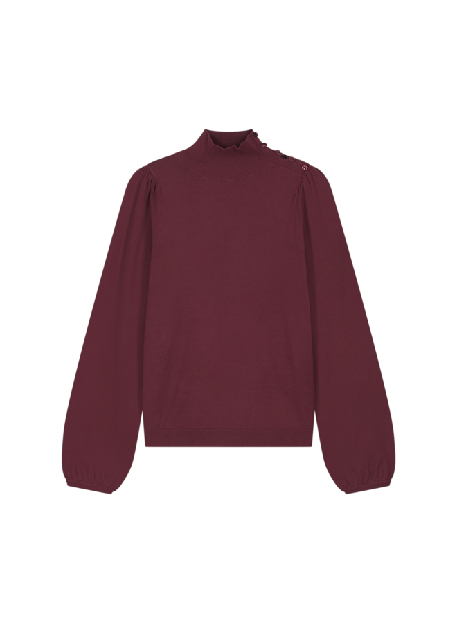 Trui Molly Deep Burgundy