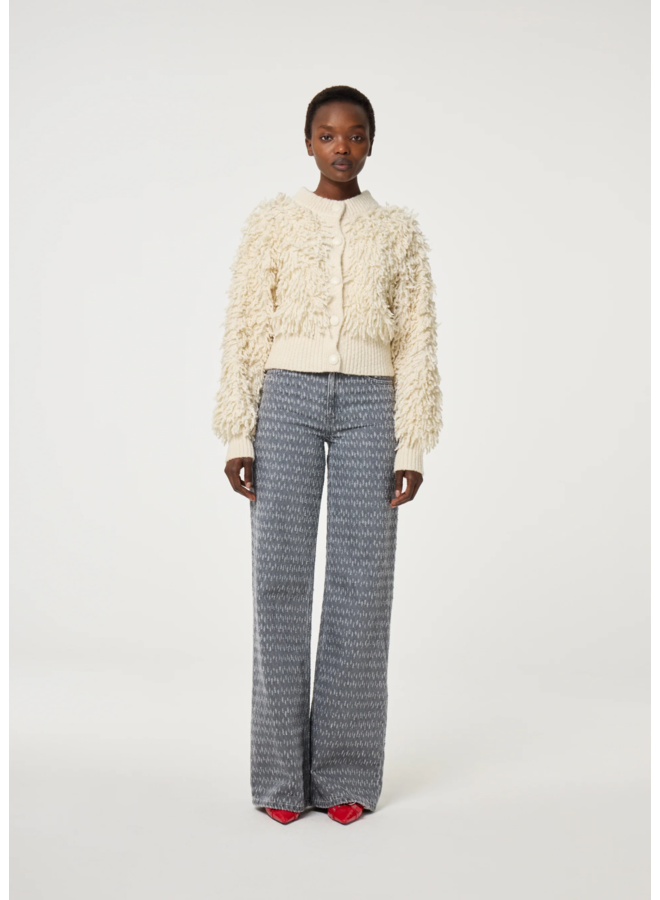 Jeans Thea Wide Leg Faded Grey