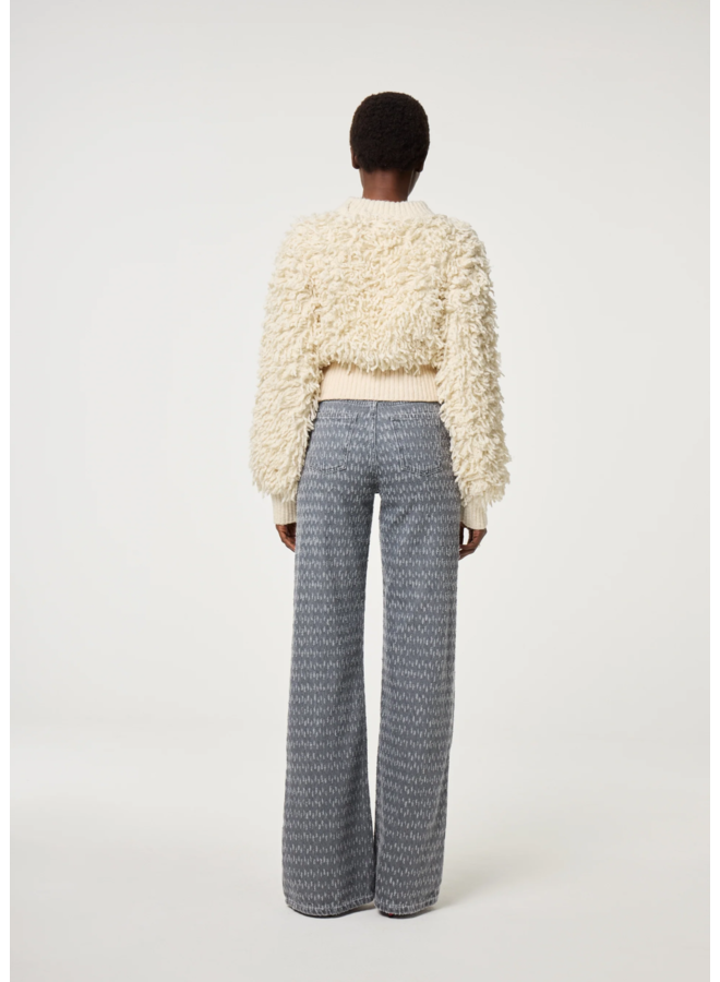 Jeans Thea Wide Leg Faded Grey