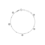 LOTT. armband Rosary Round Charms Zilver