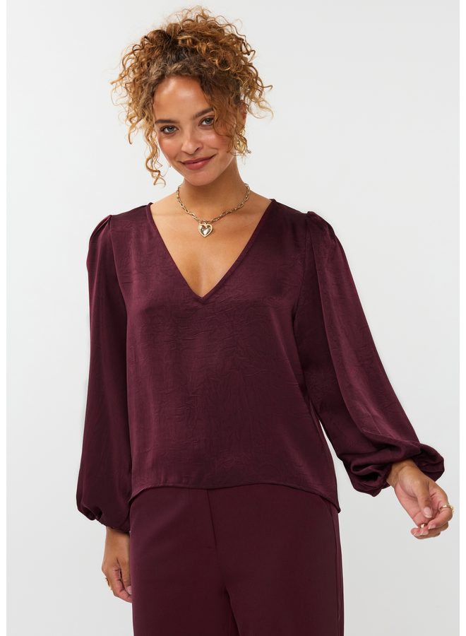 Top Nyma Burgundy