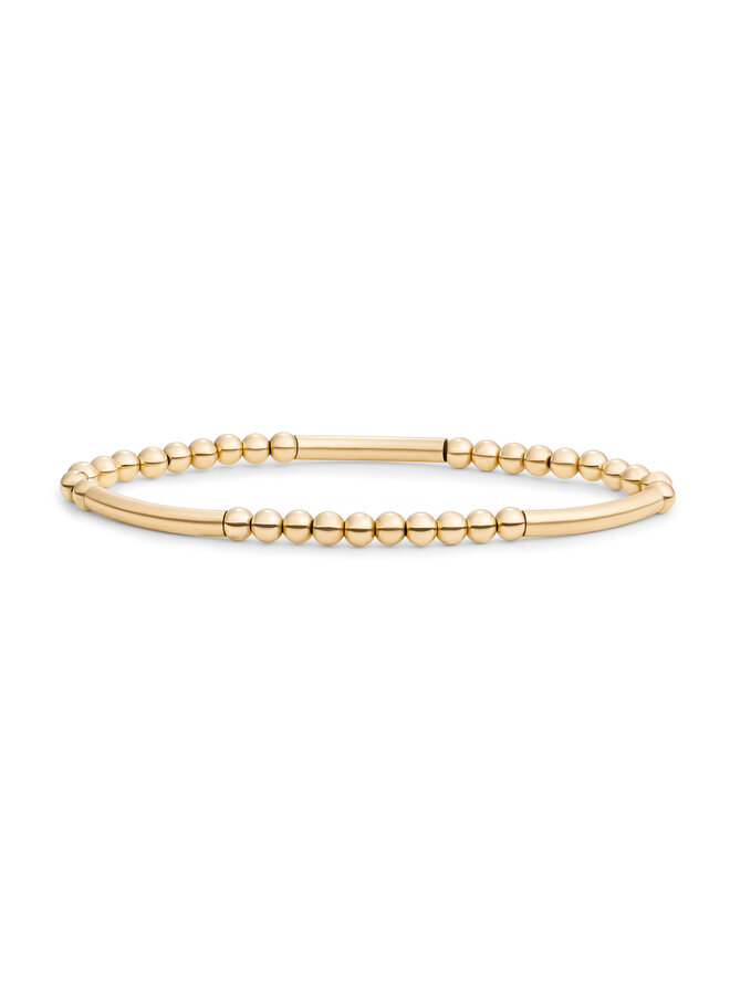Sparkling Jewels armband Tube Mix Goudkleurig