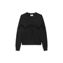 Sweater Beaded Fringed Black