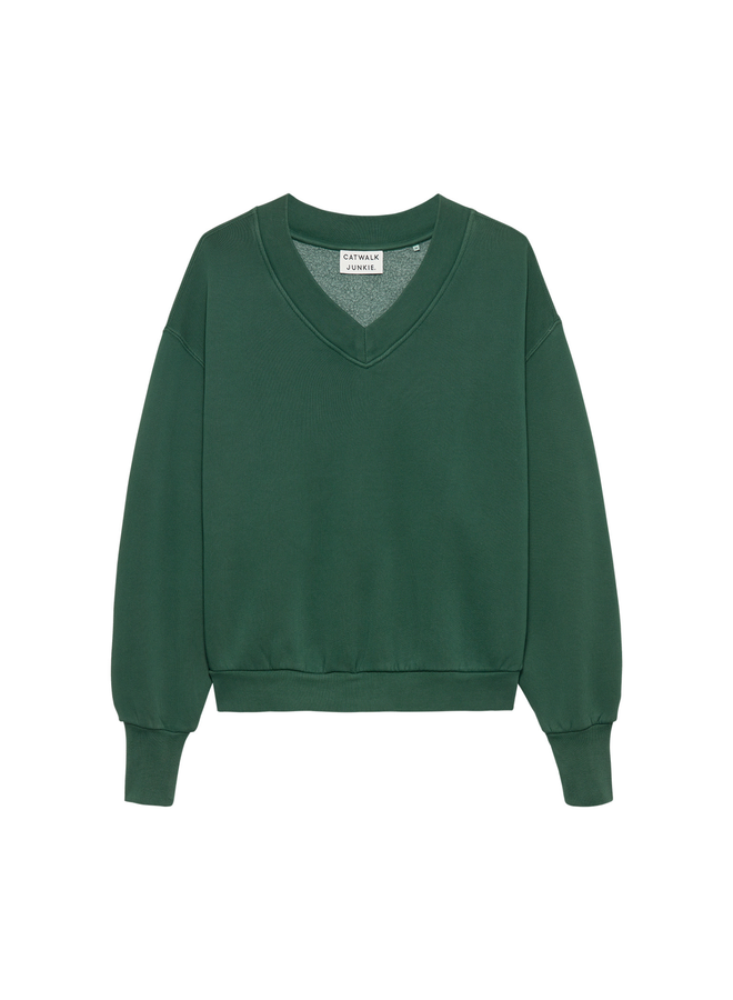 Sweater V-neck Pine Forest