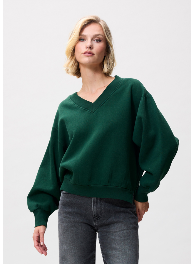Sweater V-neck Pine Forest