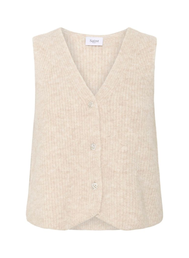 Vest XenyaSZ Crystal Grey Melange