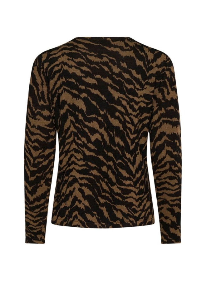 Vest ZhilaSZ Black Shifted Strokes