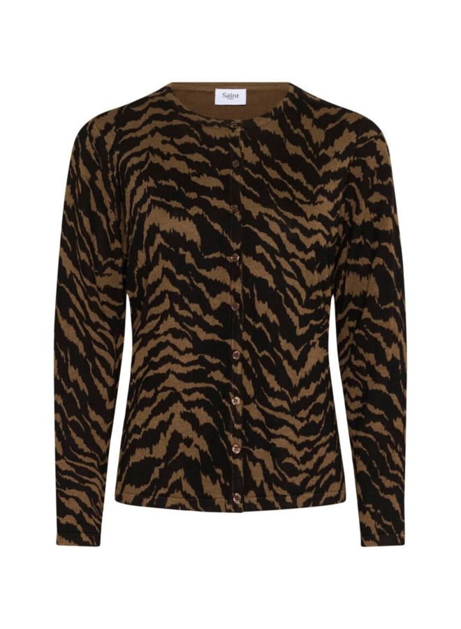 Vest ZhilaSZ Black Shifted Strokes