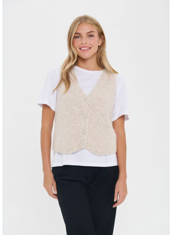 Gilet XenyaSZ Crystal Grey Melange