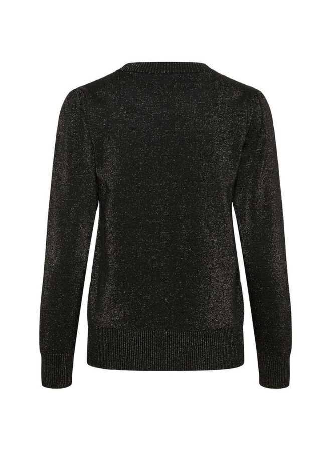 Trui MilaSZ Pofmouw Shimmer Black Grey