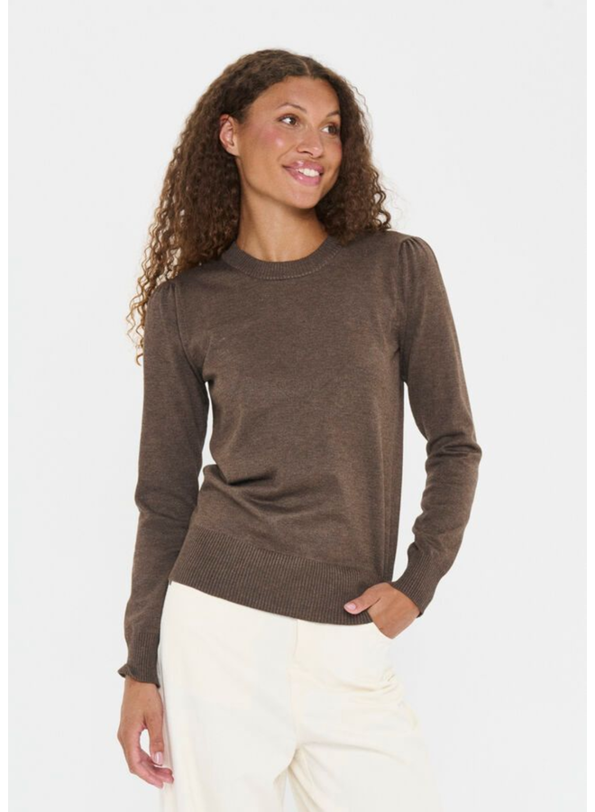 Trui MilaSZ Pofmouw Major Brown Melange