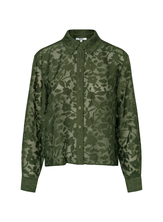 Blouse Nira-M Beetle Green