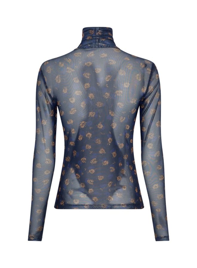 Top Ginie Illenora Mari Blue Flower
