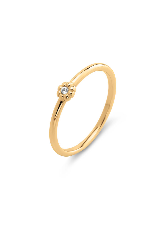 Melano Friends ring Livia Goudkleurig