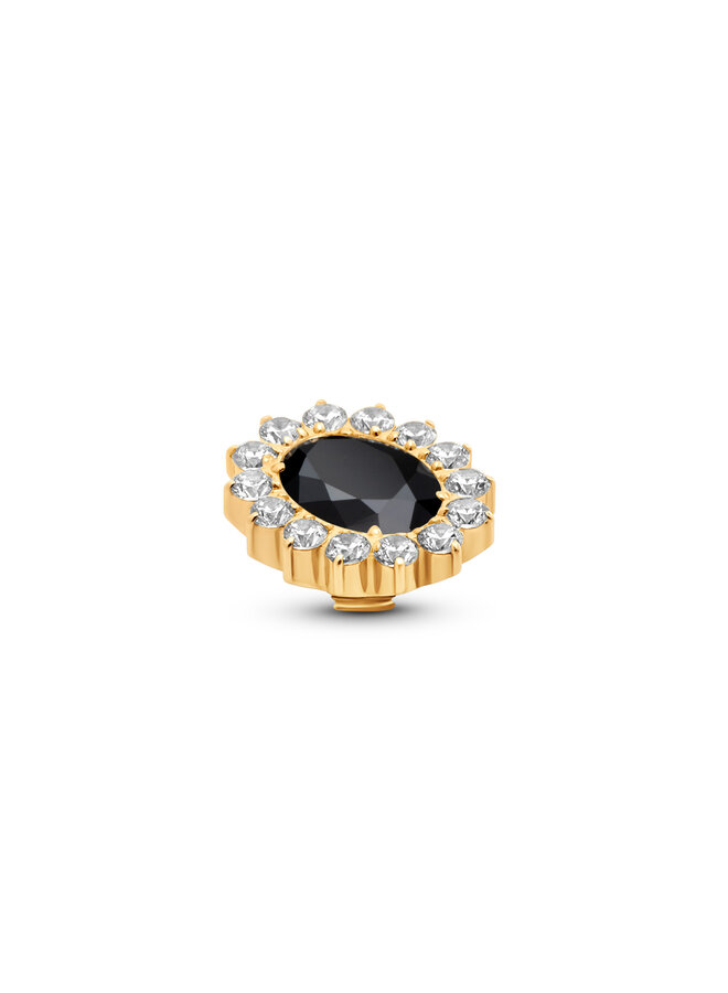 Melano Twisted meddy Dynasty Black Goudkleurig