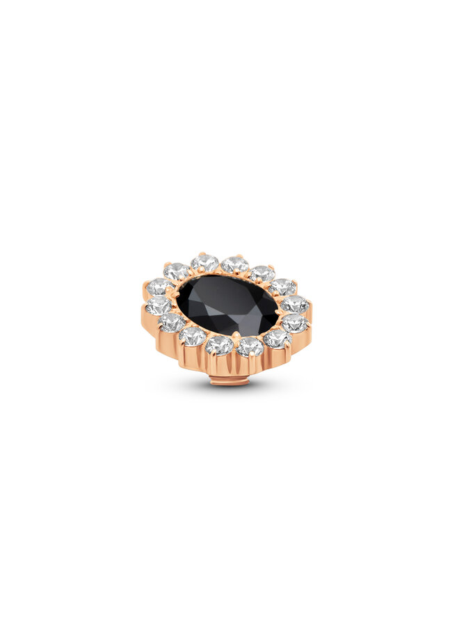 Melano Twisted meddy Dynasty Black Rosékleurig